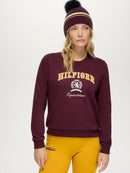 Tommy Hilfiger Campus Sweat Shirt, Deep Burgundy