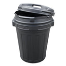 Hofman Voerton Met Schroefdeksel 40 ltr, Zwart