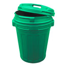 Hofman Voerton Met Schroefdeksel 70 ltr, Groen