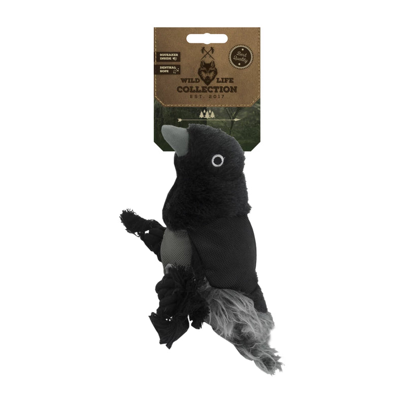 Wild Life Collection - Raaf, Knuffel en speeltje voor honden