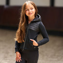 Imperial Riding Kids Tech Jack IRHBrett, Zwart