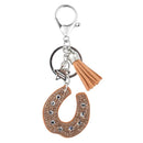 Imperial Riding Sleutelhanger Hoefijzer, Bruin