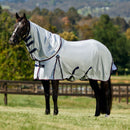 Weatherbeeta Comfitec Airflow Fly Sheet Detach a Neck, Grijs/Blauw/Burgundy