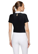 Samshield Aloise Wedstrijdshirt met Swarovski Crystal Fabric, Zwart
