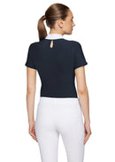 Samshield Aloise Wedstrijdshirt met Swarovski Crystal Fabric, Navy