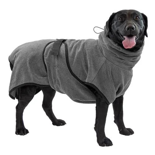 Royal Dry Badjas Voor Honden, Grijs