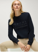 Tommy Hilfiger Belair Rhinestone Sweatshirt, Desert Sky