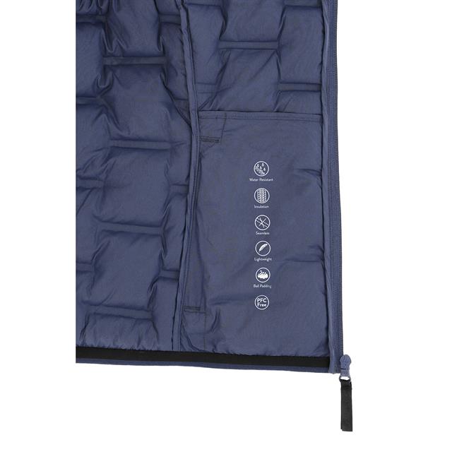 Equithéme Je T'Aime Bodywarmer Aurore, Blauw Grijs