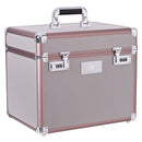 Imperial Riding Grooming Box IRHShiny, Taupe Herringbone