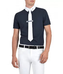 Equiline Celirac Herren-Turniershirt, Blau