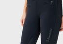 Samshield Clara rijbroek met Swarovski Crystal logo en full grip, Navy