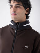 Equiline Tech Hoodie Heren, Coffee Bean