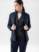 Equiline Dames Jack Entrec Softshell Compatible Air Bag, Donkerblauw