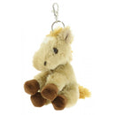 Horse Keychain, Beige