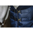 EquiTheme Stable Blanket with Collar 200gr, Navy Blue
