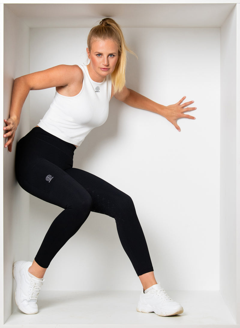 Eskadron Riding Tight Seamless Dynamic S24, Zwart