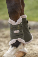Eskadron Tendon Boots Faux Leather Jewel Heritage W26, Deep Moss