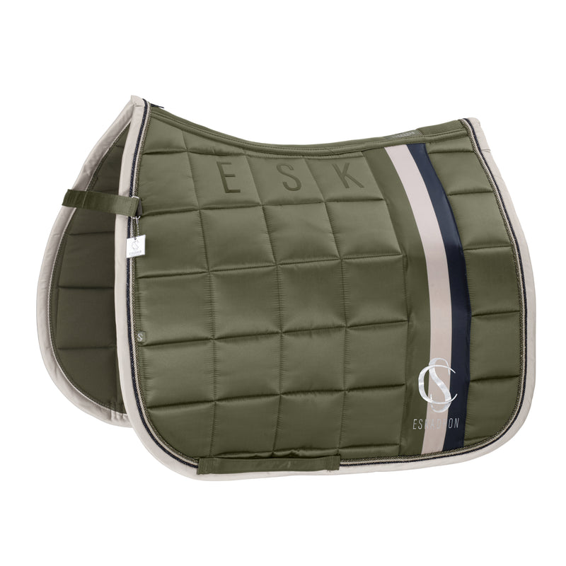 Eskadron Zadeldek Big Square Mattgloss Classic Sports 25 S/S, Dusty Olive
