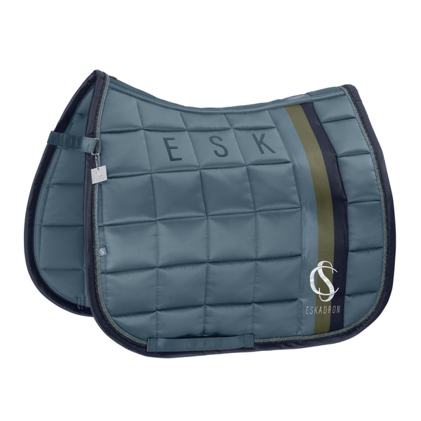 Eskadron Zadeldek Big Square Mattgloss Classic Sports 25 S/S, Steel Blue