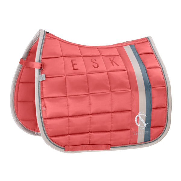 Eskadron Zadeldek Big Square Mattgloss Shetty Classic Sports 25 S/S, Coral Blossom