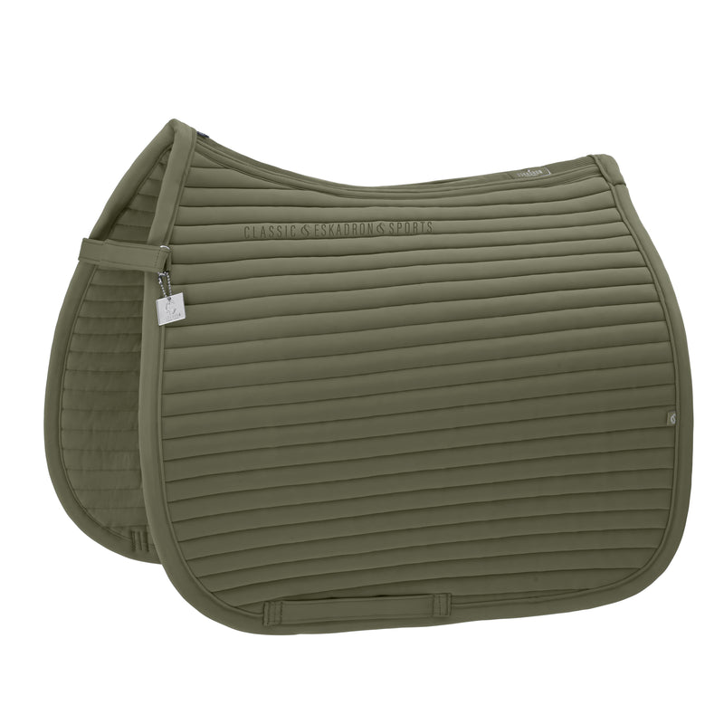 Eskadron Zadeldek Pro Soft Classic Sports 25 S/S, Dusty Olive