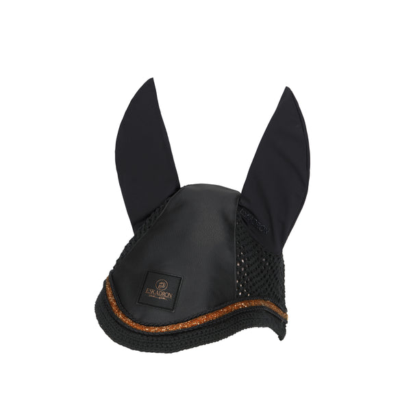 Eskadron Oornetjes Faux Leather Platinum 23, Zwart