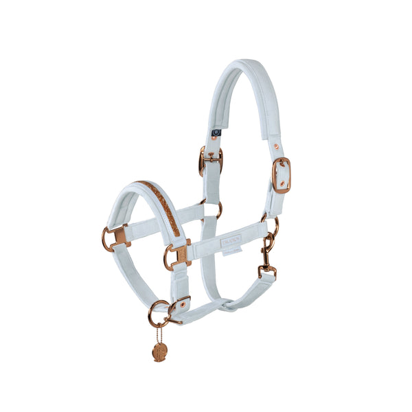 Eskadron Halster Double Pin Velvet Jewel Platinum 23, Powder Blue