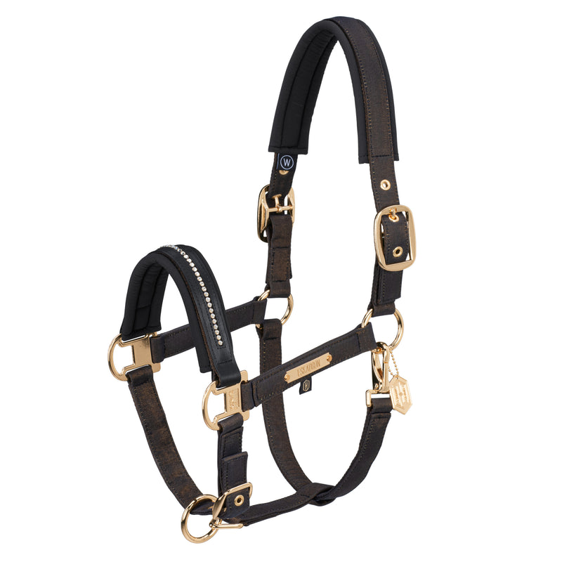 Eskadron Halster Heritage Glam Crystal Double Pin W24, Black
