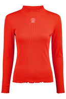 Eskadron Turtleneck Rib Shirt Dynamic '25, Poppy Red