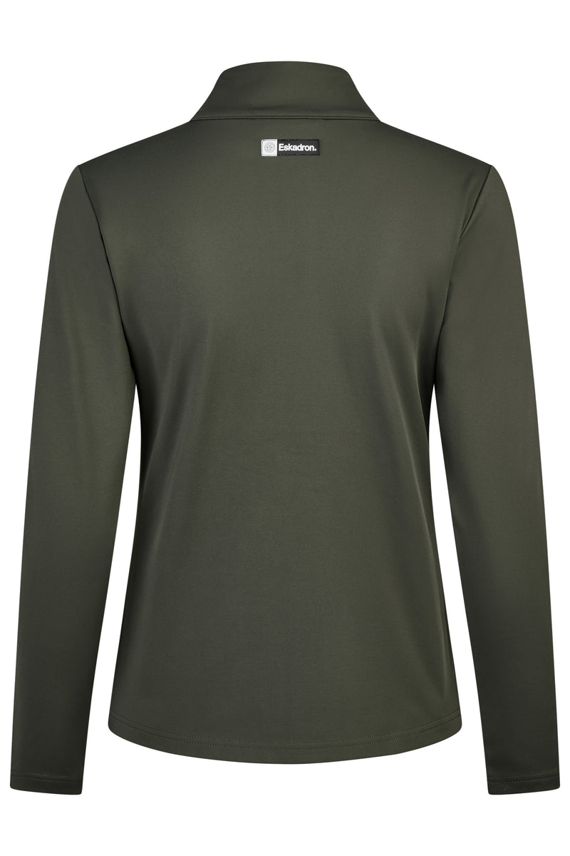 Eskadron Zip Shirt Dynamic '25, Deep Green