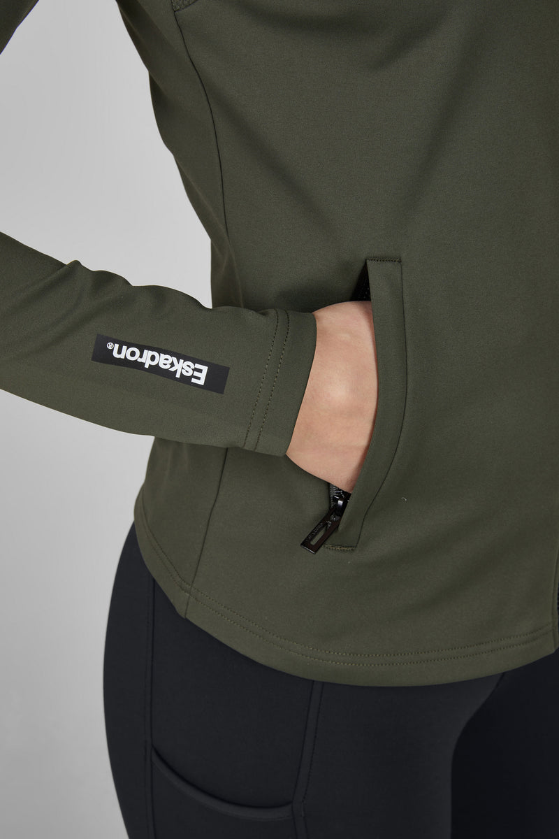 Eskadron Zip Shirt Dynamic '25, Deep Green