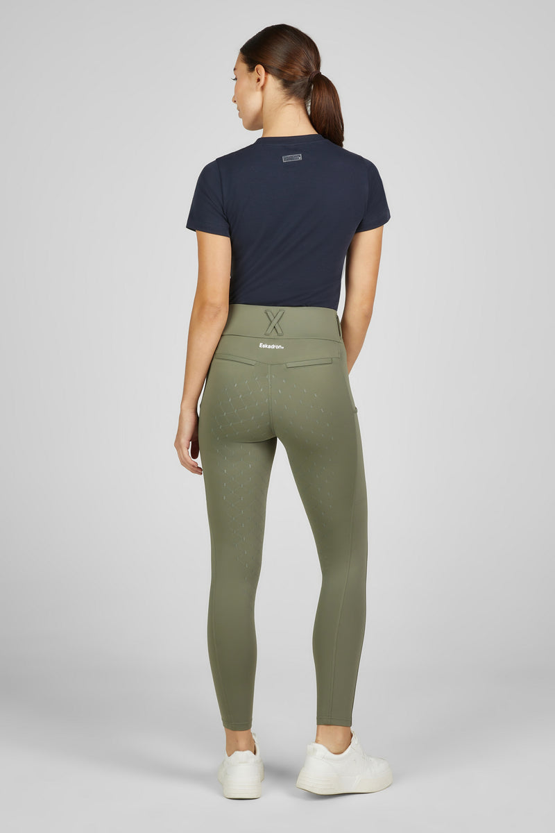 Eskadron Rijlegging Flex Full Grip Classic Sports 25 S/S, Dusty Olive