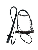 Dobert Farmer Headstall, Black/Brown