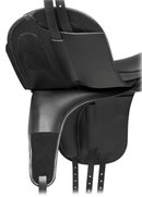 Fairfax Dressuurzadel Deluxe Monoblad, Zwart