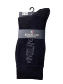 Kingsland Ricky Unisex Sportsocken, Schwarz