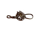 Imperial Riding Plastron Pin Whip, Silver