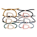 HV Polo Armband Kathy, Zwart-Rosegold