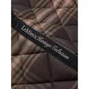 LeMieux Zadeldek Heritage Check Dressage Square, Cocoa