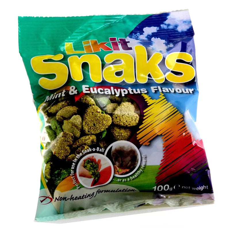 Likit Paardensnoepjes Snacks Mint & Eucalyptus, 100 gram