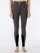 Equiline Rijbroek Crystalef Full Grip, Marsh