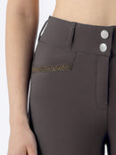 Equiline Rijbroek Crystalef Full Grip, Marsh