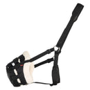 Imperial Riding Grazing Muzzle IRHFur, Zwart/Naturel