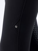 Equiline Rijbroek Crystalef Full Grip, Zwart