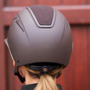 Imperial Riding Helm Olania Deluxe Big Visor, Dark Brown