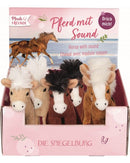 HB Pluche Paardje met Geluid, Vos