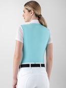 Equiline Glateg Polo Kurzarm-Turniershirt, Tibetan Stone