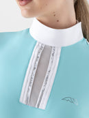 Equiline Glateg Polo Kurzarm-Turniershirt, Tibetan Stone