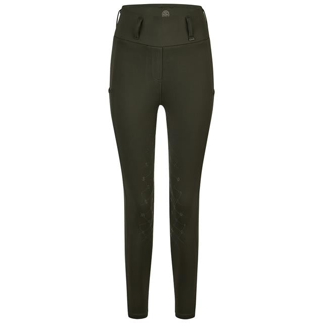 Eskadron Flex Full Grip Riding Leggings Dynamic '25, Deep Green