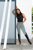 Pikeur Rijbroek Highwaist 6705 Full Grip S24, Jade