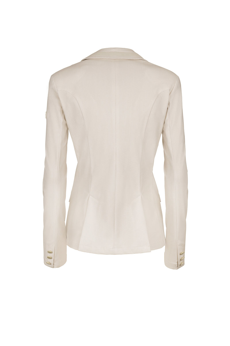 Pikeur Turnierjacke Klea Pepita Athleisure, Elfenbein